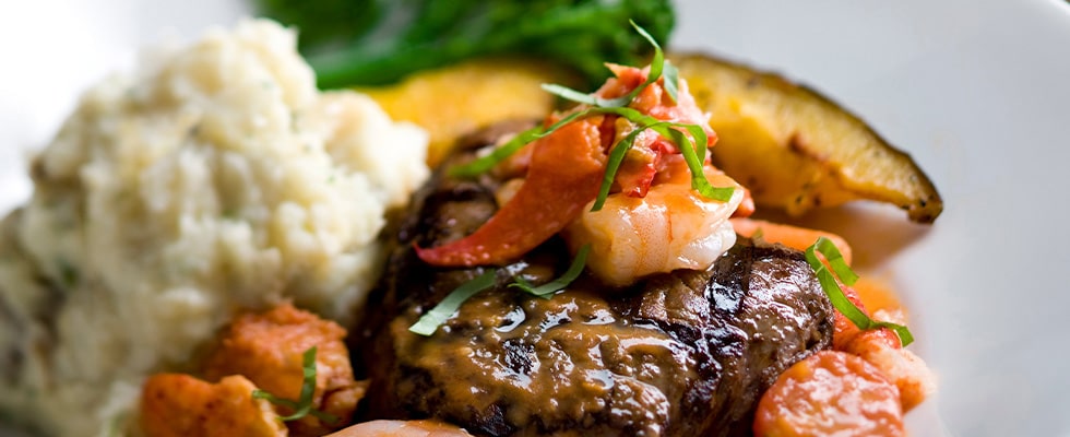 Autumn Dinner For Two Menu at Milestones on the Falls